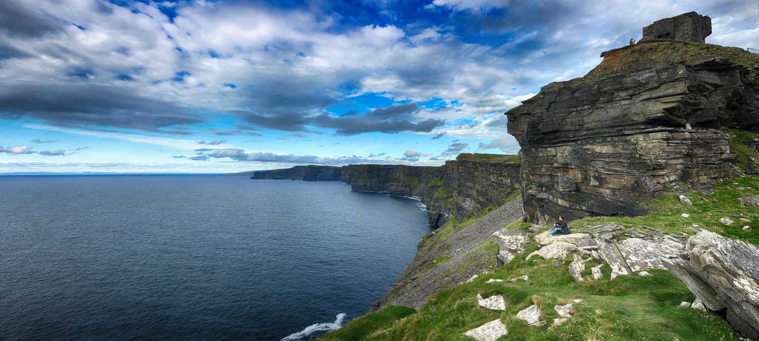 Hag´s Head and the coastline of the Cliffs of Moher